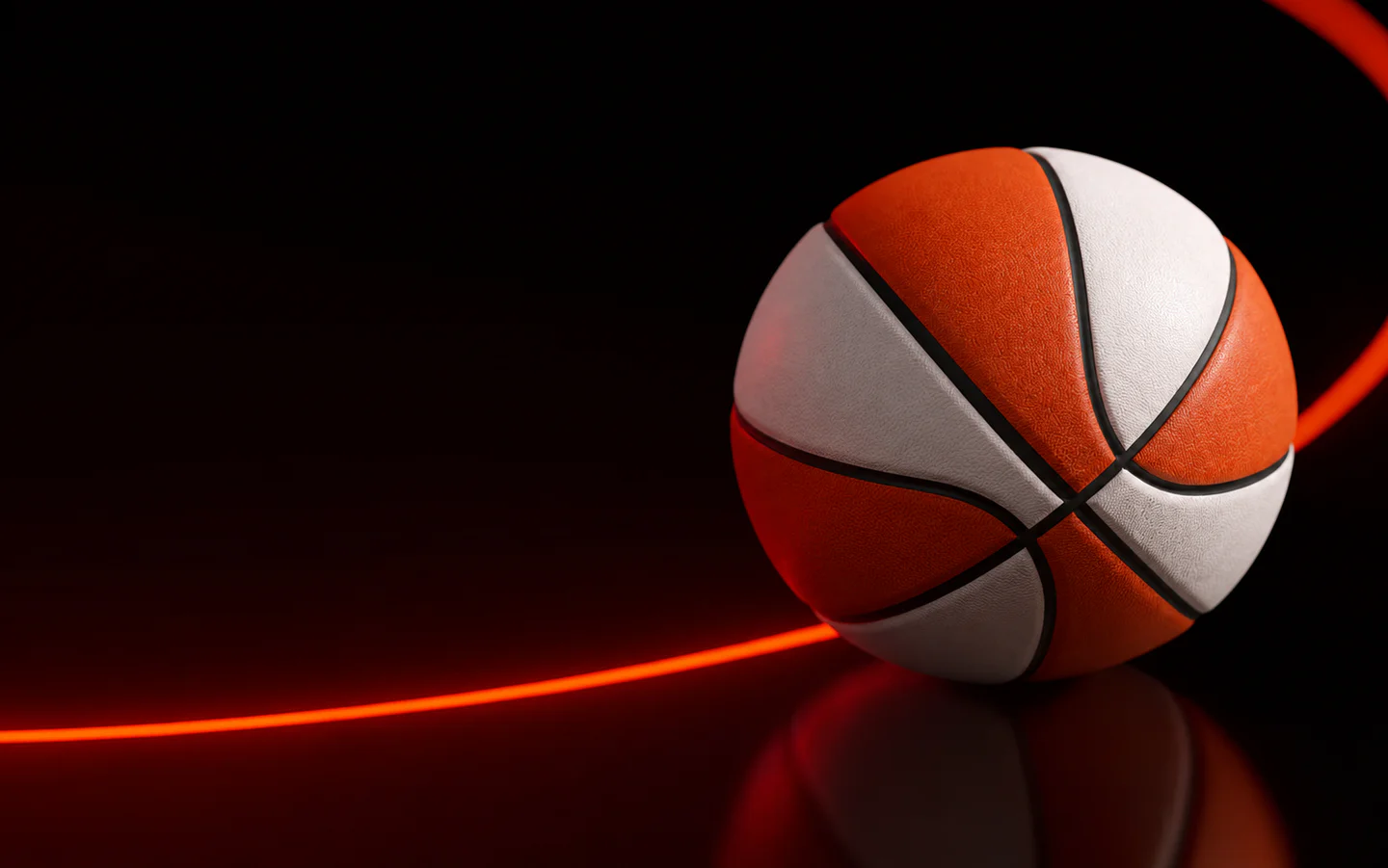 An orange-and-white basketball paired with the Capella University and WNBA partnership logos.