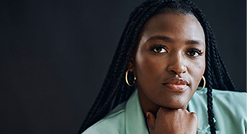 woman looking at viewer