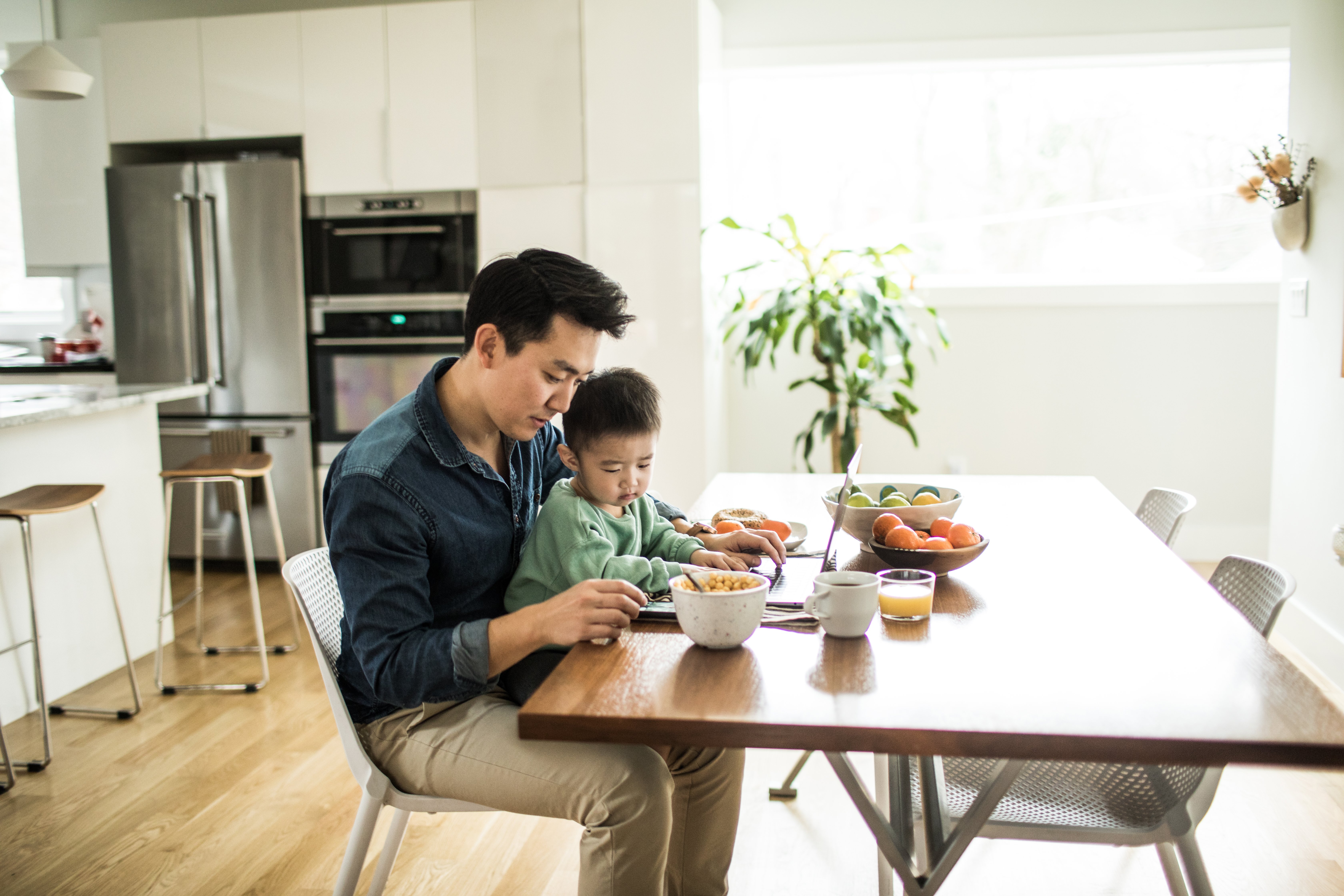 Portrayal of Capella student balancing family, work and school