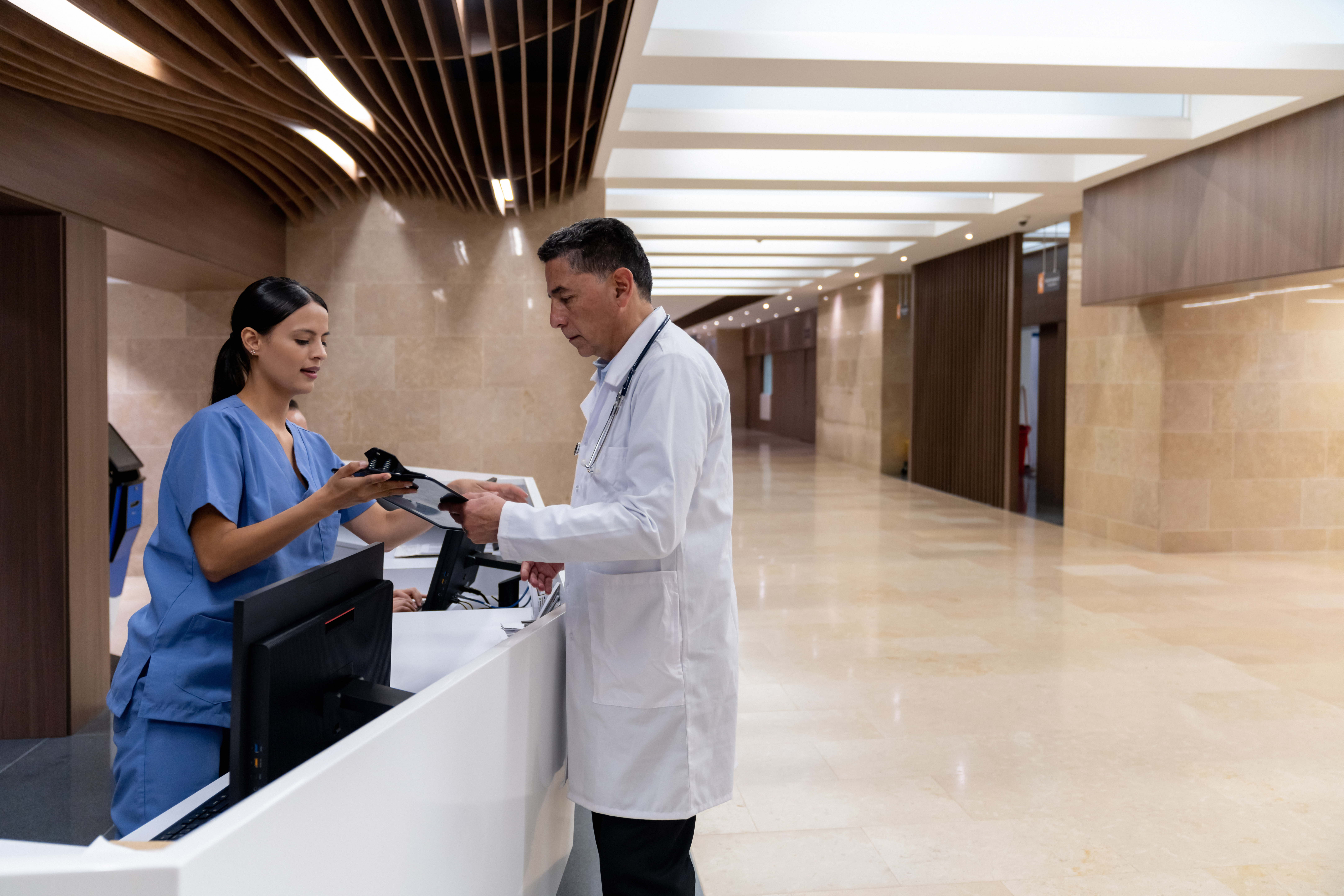 Portrayal of Capella healthcare student.