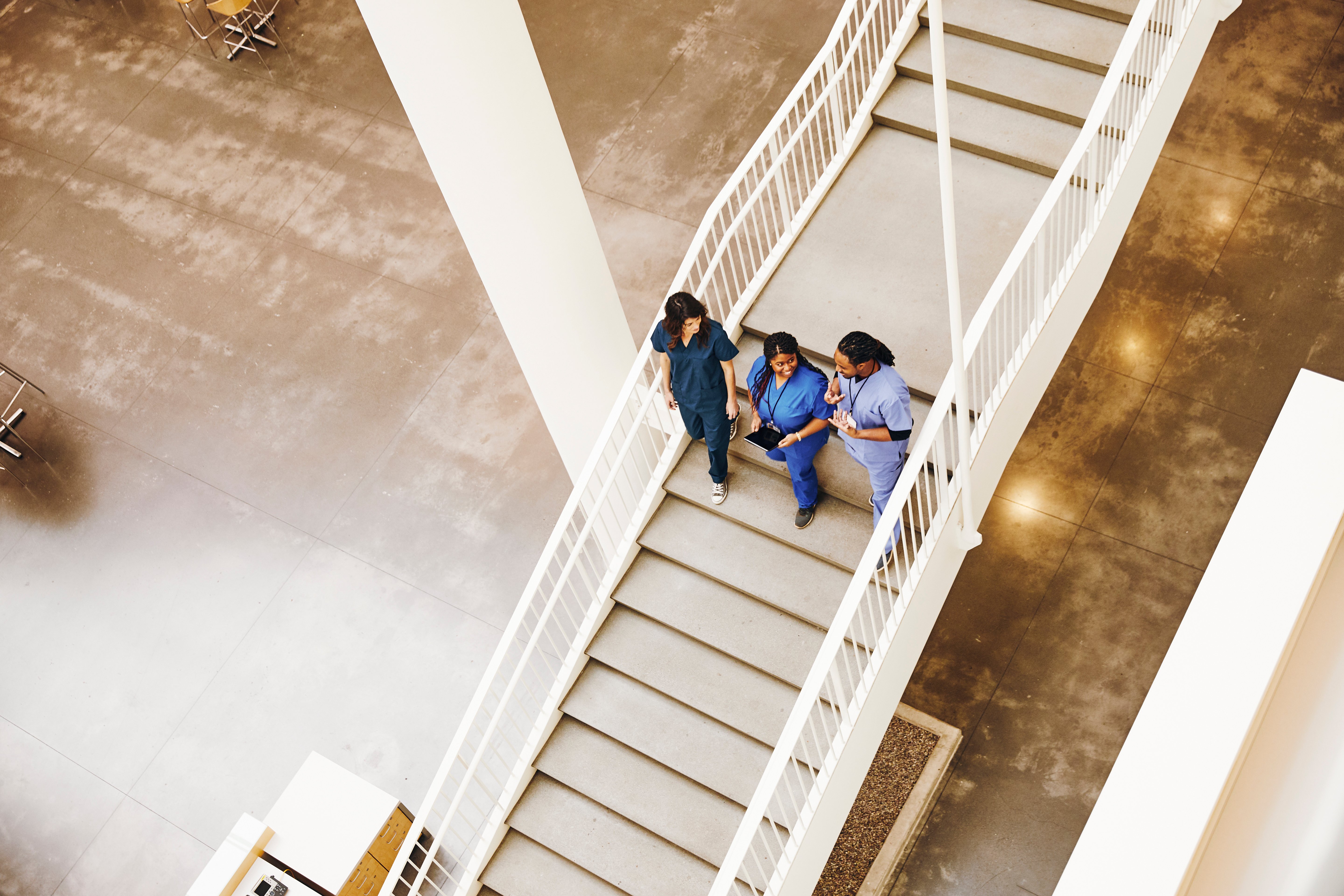 Portrayal of Capella nursing students in discussion
