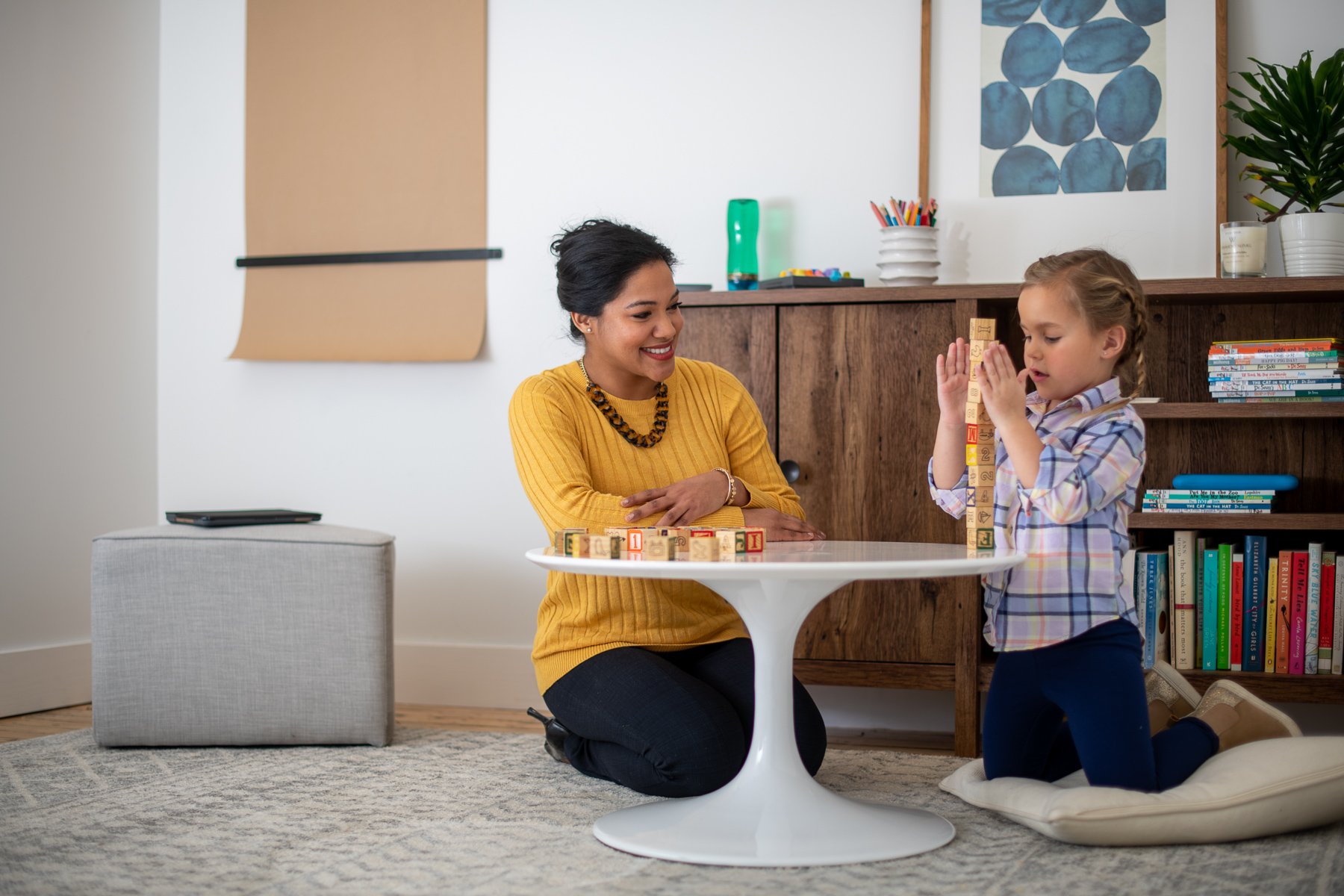 Portrayal of Capella social work student.