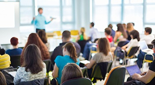 Teacher in classroom