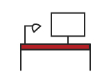 illustration of a study space
