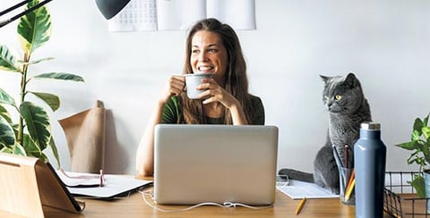 woman on laptop